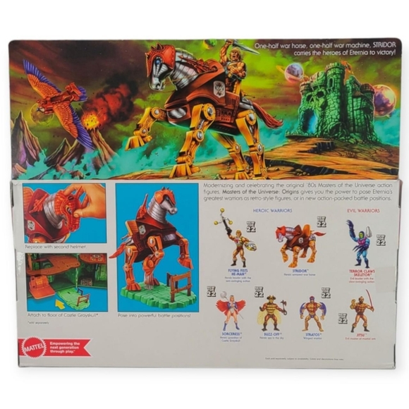 New Masters of the Universe Stridor Heroic Armored War Hourse - Picture 3 of 4